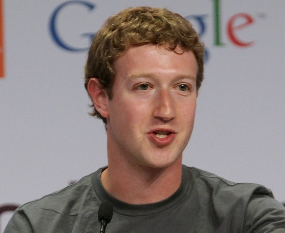 Zakladatel Facebooku Mark Zuckerberg 