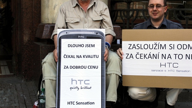 Zahájení prodeje HTC Sensation  transparent 