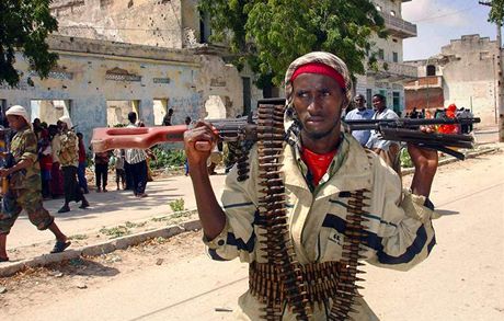 Somáltí ozbrojenci unesli z hotelu v Mogadiu dva francouzské bezpenostní poradce. Ilustraní foto