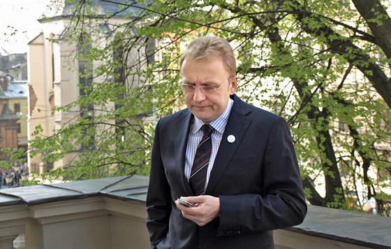Lvovský primátor Andrej Sadovyj.
