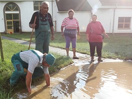 Nsledky pvalovch de v Hustopech. (8. ervna 2011)