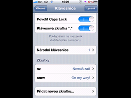 Nov operan systm Apple iOS 5