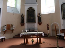 Kostel sv. Petra z Alkantary v Karvin, kter je naklonn o 6.8 stupn jin a poklesl o 32 metru.