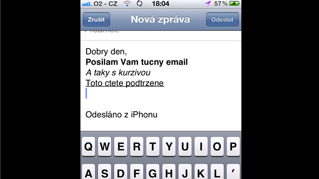 Nový operaní systém Apple iOS 5