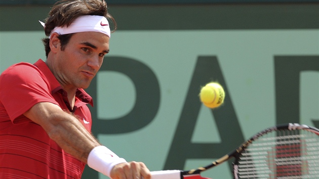 Roger Federer ve finále Roland Garros 2011