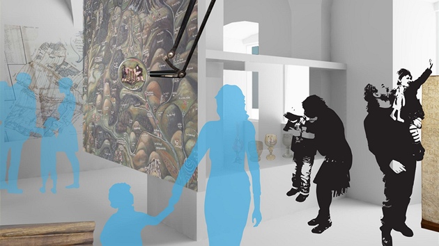 Vizualizace nové expozice Krkonoského muzea ve Vrchlabí