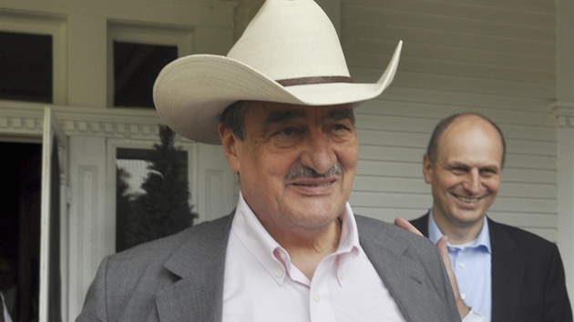 Ministr Karel Schwarzenberg na cest po USA