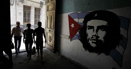 Dm v Havan, kde je vyobrazen Ernesto Guevara