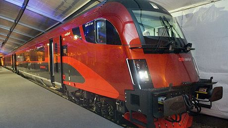 Souprava Railjet od firmy Siemens