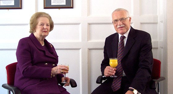 Uitelka a ák - Margaret Thatcherová a Václav Klaus 