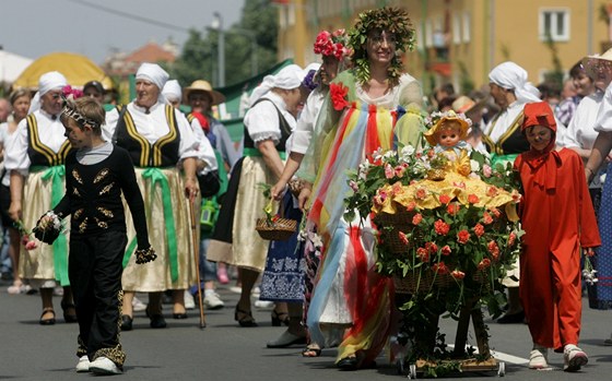 Havíov u není jen uhlí, ale i kvty. Kadoron se ve mst koná "rozkvetlý" prvod.