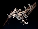 Raketopln Endeavour pipojen k ISS