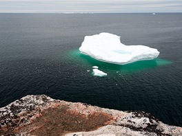 Ledov kry po 100 km pouti v Qeqertarsuaq