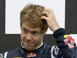PODRUH DRUH. Rozpait vraz nasadil Sebastian Vettel po Velk cen Kanady, v