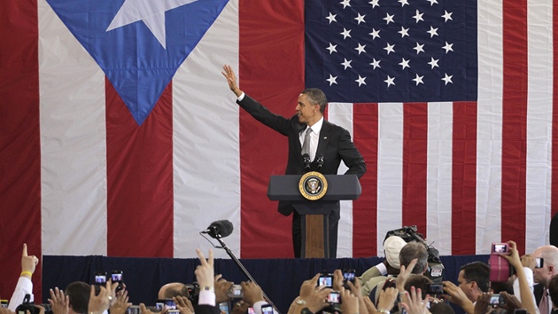 Barack Obama navštívil Portoriko, kde ho toužebně očekávali. Poslední prezident, který souostroví navštívil, byl John F. Kennedy v roce 1961 Barack Obama navštívil Portoriko, kde ho toužebně očekávali. Poslední prezident, který souostroví navštívil, byl John F. Kennedy v roce 1961