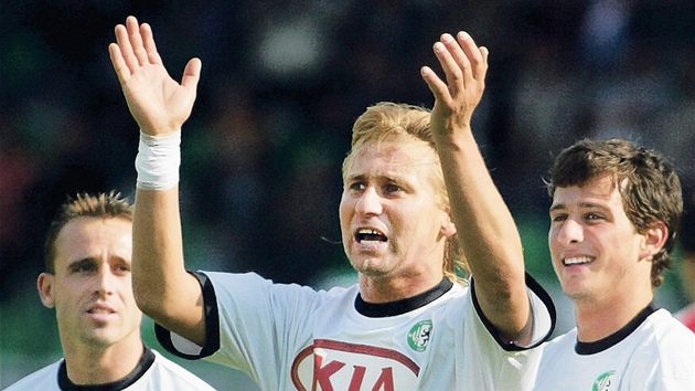 Blšanský fotbalista Horst Siegl Blšanský fotbalista Horst Siegl