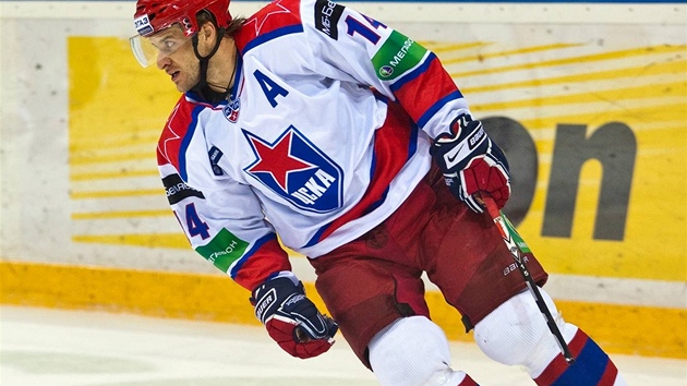 Jan Marek, útočník CSKA Moskva Jan Marek, útočník CSKA Moskva