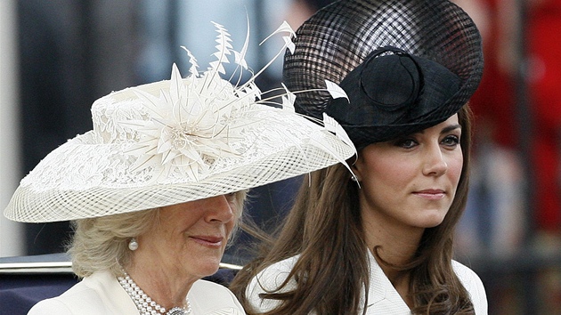 Vévodkyn z Cornwallu Camilla a Catherine, vévodkyn z Cambridge