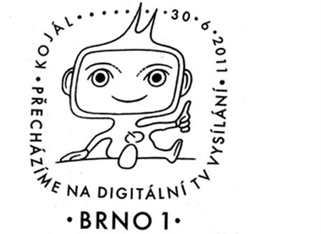 Pota Brno 1 bude 30. ervna 2011 pouívat speciální razítko, které pipomene