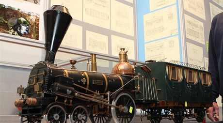 Ukraden model vlaku, kter se po dvou letech vrtil do muzea ve Studnce.