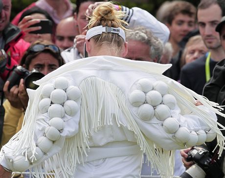 Bethanie Mattekov-Sandsov na Wimbledonu