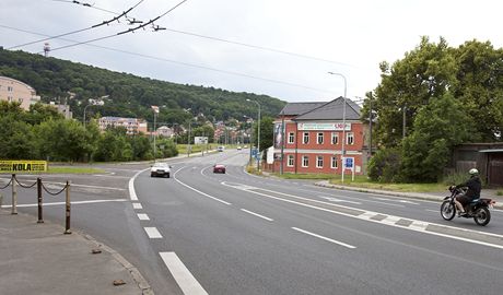 Zde by podle nového územního plánu Ústí ml ústit tunel vedoucí pod Stíovickým vrchem. Kritici územního plánu jej napadnou u soudu.