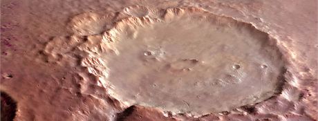 Krter Holden - Jedno ze zamtnutch mst pistn sondy Mars Science Laboratory