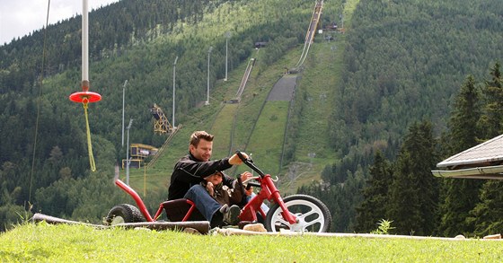 Akce Happy Weekend v Harrachov, pi ní byly atrakce a muzea za poloviní vstupné.