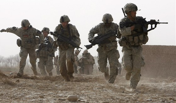 Amerití vojáci v Afghánistánu. Ilustraní foto