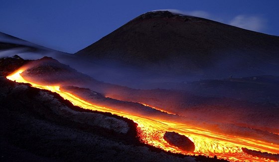 Itálie, Sicílie, Etna