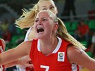 JAK ZASTAVIT RUSKY? Tuhle akci soupeek u esk basketbalistka Michaela