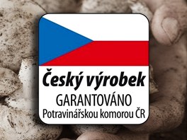 Logo novho ocenn potravin "esk vrobek". 