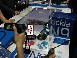 Nokia N9 na veletrhu CommunicAsia v Singapuru