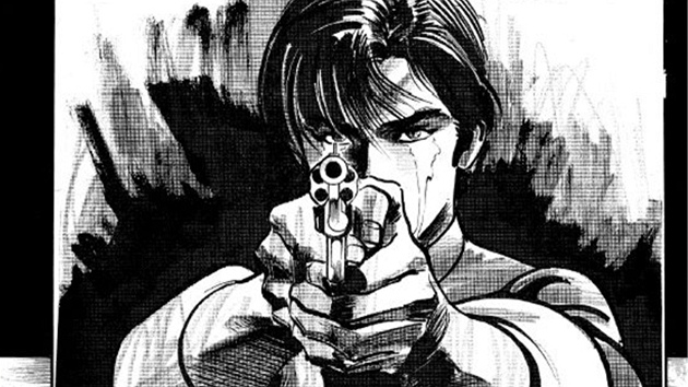 Kazuo Koike: Z první knihy série Crying Freeman (Plaící drak) 