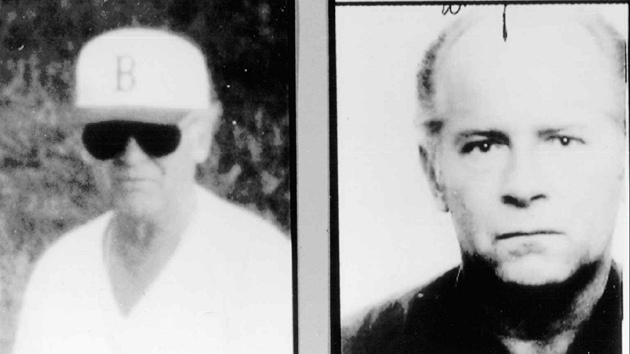 James Whitey Bulger na snímcích, které mla k dispozici FBI a které publikovala u v roce 1995, aby gangstera dopadla