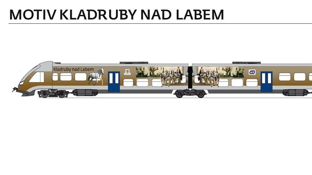 KLADRUBY.  Nové motivy pro regionální vlaky Pardubického kraje