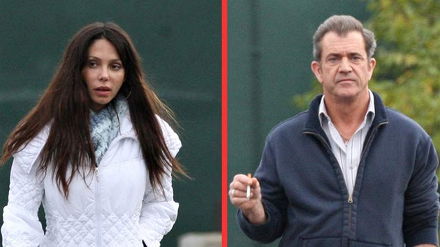 Mel Gibson a Oksana Grigorievová