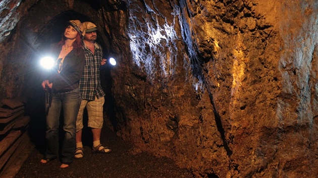 Hornické muzeum v Příbrami zpřístupnilo další podzemní prostory v dole Anna. Hornické muzeum v Příbrami zpřístupnilo další podzemní prostory v dole Anna.