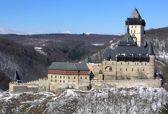 Hrad Karltejn bude mít oteveno na Silvestra. Ilustraní foto