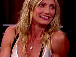 Cameron Diaz pedvedla své parádn vypracované pae v talk show televize ABC