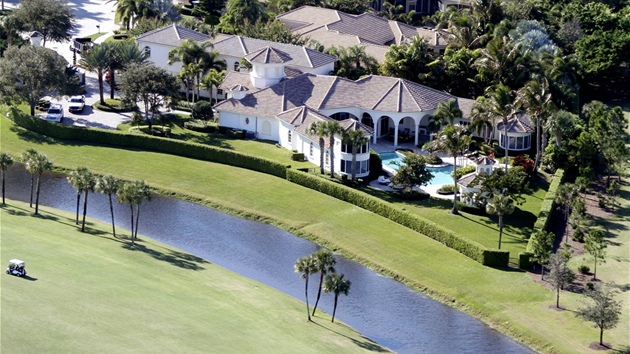 Sídlo sester Williamsových v mst Palm Beach Gardens na Florid