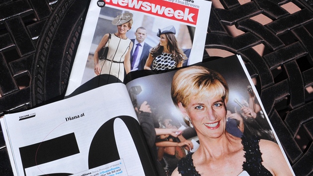 Princezna Diana ve svých 50 letech. Takhle by vypadala podle týdeníku Newsweek 