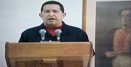 Hugo Chávez v projevu piznal, e má rakovinu. (30. ervna 2011)