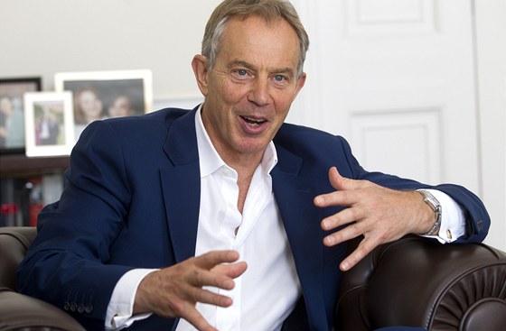 Bývalý britský premiér Tony Blair.