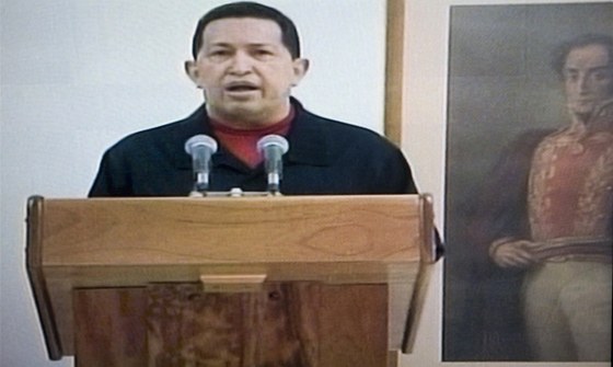 Hugo Chávez v projevu piznal, e má rakovinu. (30. ervna 2011)