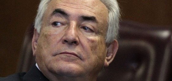 Dominique Strauss-Kahn u soudu (1. ervence 2011)