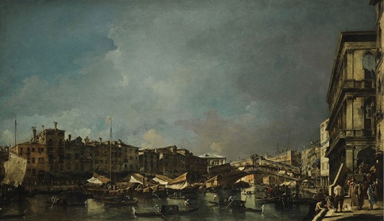 Francesco Guardi: Pohled na Benátky