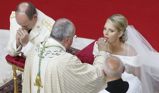 Charlene Wittstockov pestoupila kvli manelovi na katolickou vru