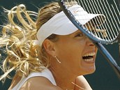 Maria arapovov ve finle Wimbledonu