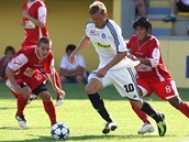 Olomouck Marek Heinz unik fotbalistm Trenna. 